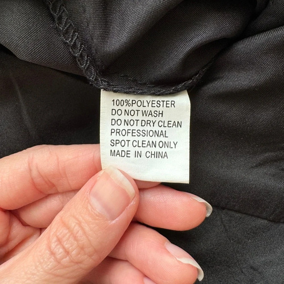 Ieena for Mac Duggal Rosette Ruffle Layered Maxi Dress Size 12 - Picture 11 of 11